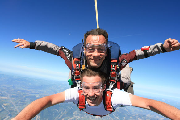 Saut en tandem - Parachutisme Tallard